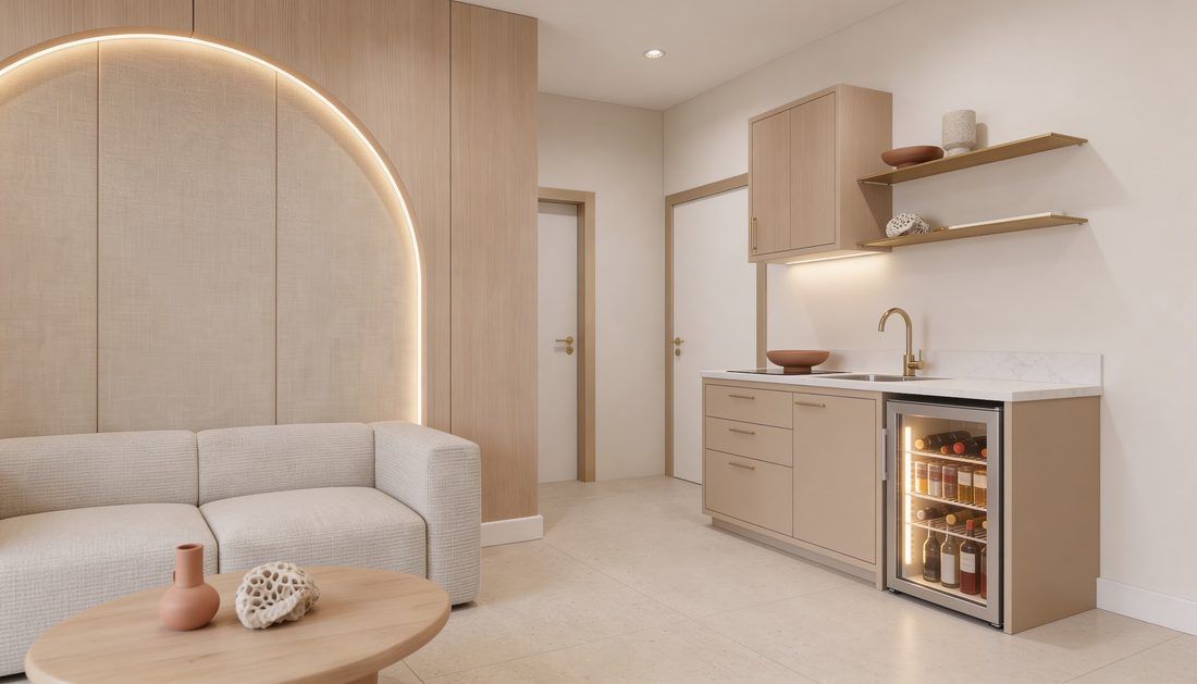 Kitchenette · Render interior